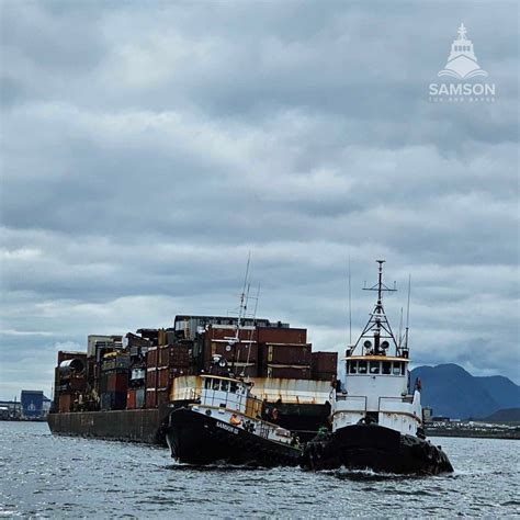 Samson Tug & Barge on LinkedIn: #tuglife #hardworkingvessels #tugboat # ...