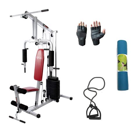Lifeline Multi Exercise Gym Machines for Home Workout HG 002, Bundles ...