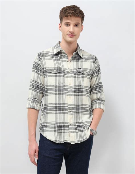 Tartan Checked Slim Fit Shirt