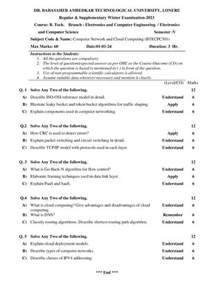CC - Cloud computing 🖥 - What is Cloud Computing Reference Model? The ...