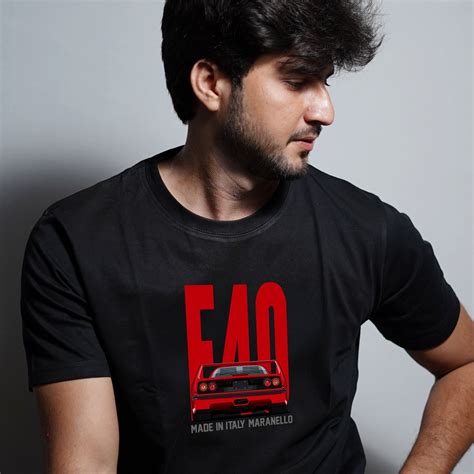 Grease Monkey | Ferrari F40 | Carbon Copy | Premium Unisex Smart Fit ...