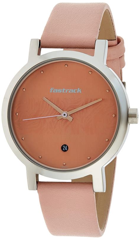 Fastrack Animal Print Analog Rose Gold Dial Women's Watch-6222SL03 ...