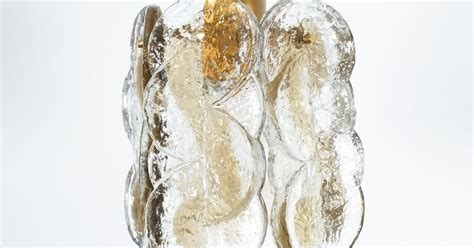 Kalmar Swirl Glass Flush Mounts, J.T. Kalmar Austria 1960 – DERIVE