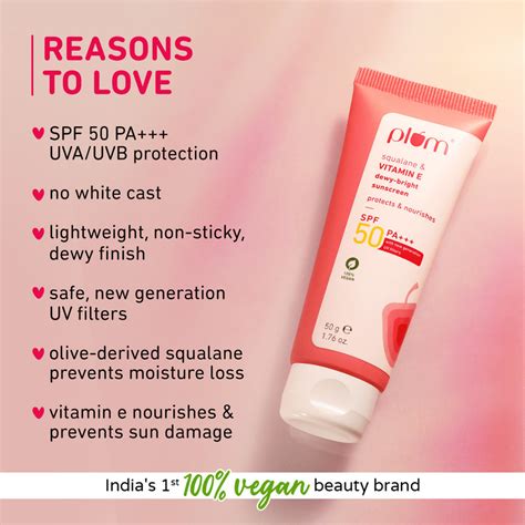 Best Sunscreen for Dry Skin with Squalane & Vitamin E Online in India ...