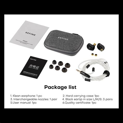 KEFINE Klean Dynamic Driver IEM | Concept Kart