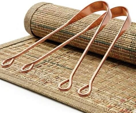 New Copper Tongue Cleaner (Pack of 2) - Heavy 12g Thick Gauge | Eco ...