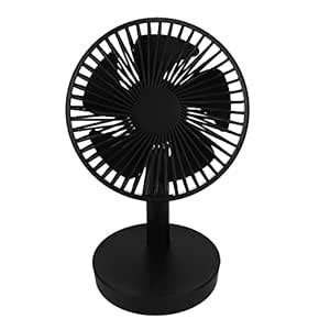 DNEI USB Desktop Fan, SofWind 3-Speed Desktop Oscillating FanAutomatic ...