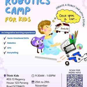 Join Our Exciting Robotics Camp this November for Your Childs Holistic ...