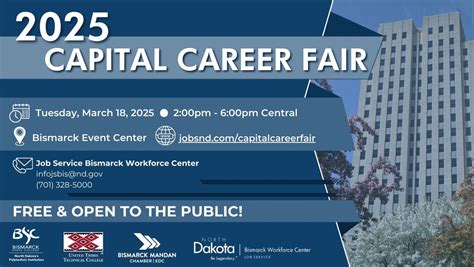 Capital Career Fair, Bismarck Event Center, 18 March 2025 | AllEvents