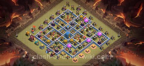 Best Max Levels War Base TH12 with Link, Hybrid 2025 - Town Hall Level ...