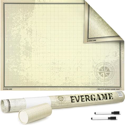 EVERGAME Reusable Double-Sided DND Mat for Usage India | Ubuy