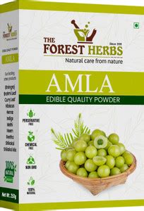The Forest Herbs Natural Care From Nature Amla Powder for Black Hair ...