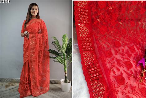 Nf6828 Vmk. Diamond Work Sarees – Heriska