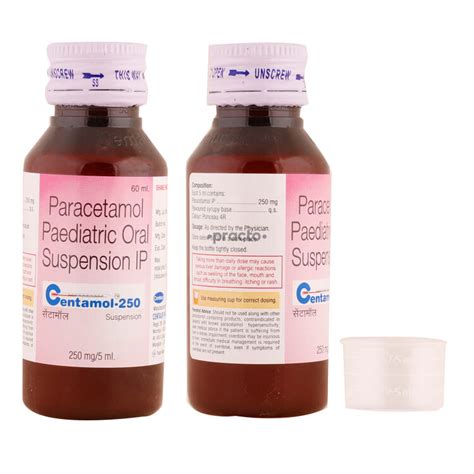 Centamol 250 MG Suspension - Uses, Dosage, Side Effects, Price ...