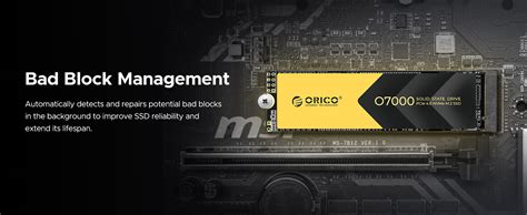 ORICO 2TB NVMe SSD PCIe 4.0 M.2 2280 Internal Solid State Drive