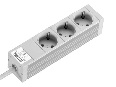 7240110 Rittal | Rittal 2m 3 Socket CEE Socket, 250 V | 230-4961 | RS