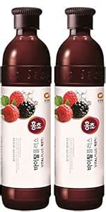 Chung Jung One Hong Cho Vital Plus (Korean Black Raspberry, 900ml x 2 ...