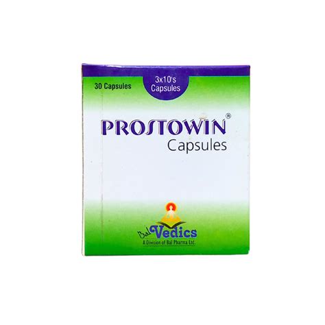 Buy Prostowin Capsules - 10 Capsules Online - Ayush Care