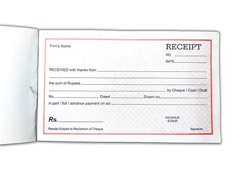 LRS Cash Receipt Book - 50 Sheets (Pack of 3) : Amazon.in: Office Products