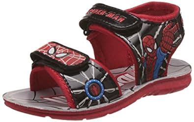 Spiderman SM0FBN372A RED Boy's Red Sandals and Floaters - 9 Kids UK ...