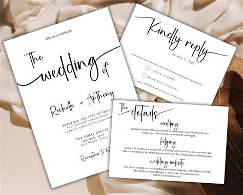 Reply to wedding invitation 60 photos - Vianawedding.com
