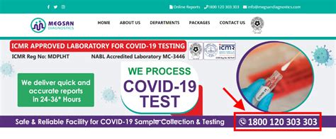 Book COVID-19(Coronavirus) test Home Collection at Megsan Diagnostics