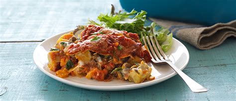 Roasted Vegetable Lasagne   Food in a Minute