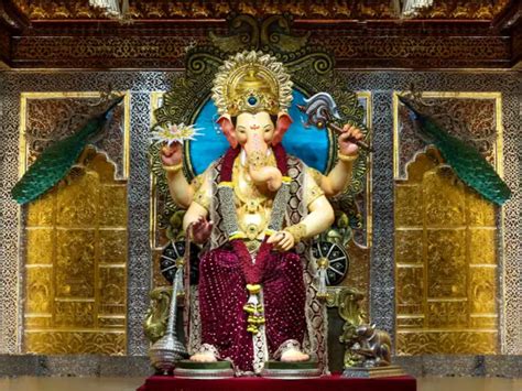 First look of Mumbai's Lalbaugcha Raja unveiled ahead of Ganesh ...