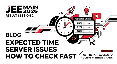 JEE Main 2026 Result Session 2: Expected Time, Server Issues & Fast ...