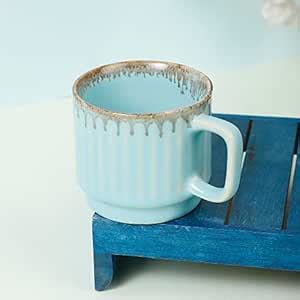 Buy LINE Mug 180ML SEA Green (Pack of 2) Online at Low Prices in India ...