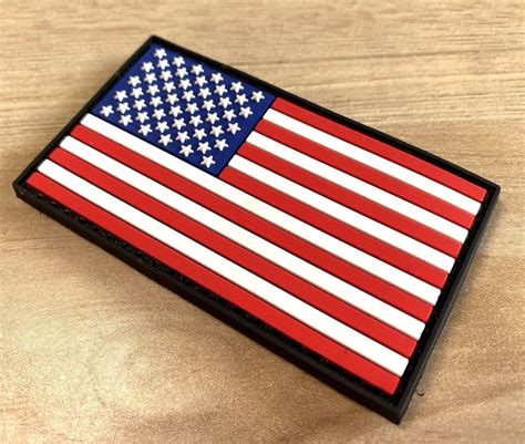 Buy 2 Pack Tactical USA American US Flag All Black Dark Subdued ...