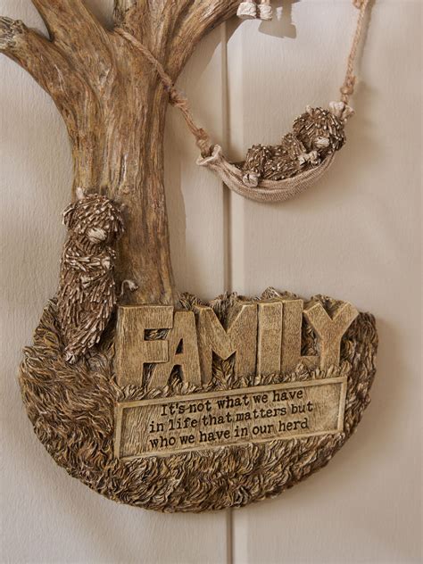 Buy Brown Hamish The Highland Cow Family Tree Wall Art from Next India