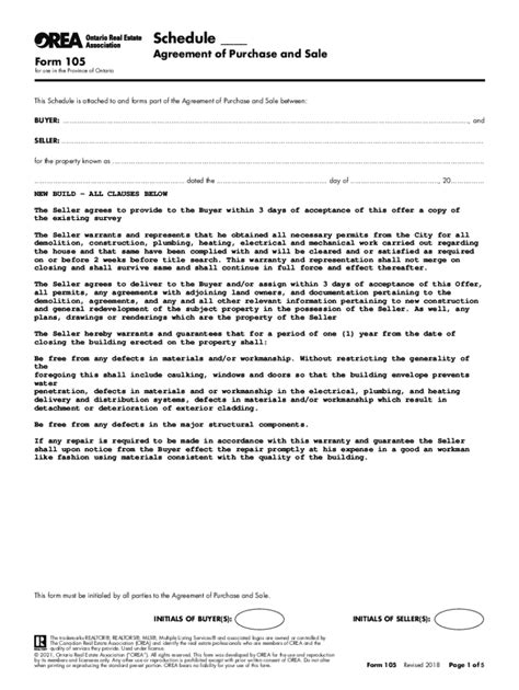 Fillable Online v3.torontomls.netLivephotosSchedule B Form 105 ...