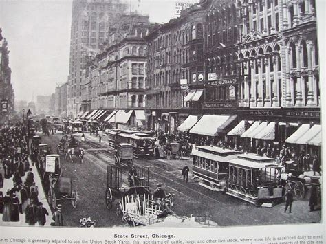 State St., Chicago -- 1894 | State street chicago, Chicago, Chicago ...