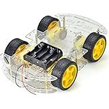 Robocraze DIY 4-Wheel Drive Robot Smart Car Chassis Kits with Speed ...
