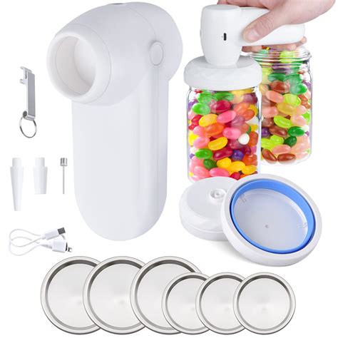 Mason Jar Vacuum Sealer Automatic Handheld Vacuum Sealers For Mason ...
