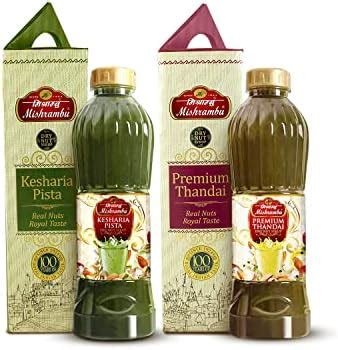 Mishrambu Premium Thandai & Kesharia Pista Drynut | Dry Fruit Thandai ...