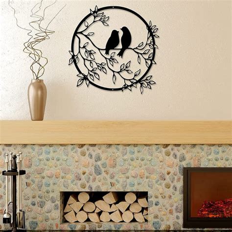 Stylish Bird Design Metal wall art – auromin.in