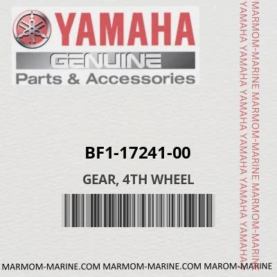 Yamaha bf1-17241-00 GEAR, 4TH WHEEL | Marmom Marine
