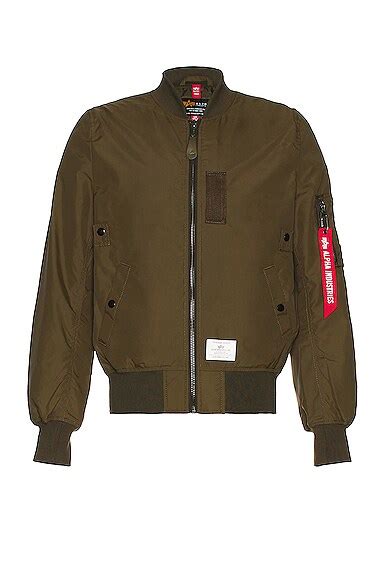 ALPHA INDUSTRIES L-2B Skymaster Gen II Flight Jacket in Vintage Brown ...