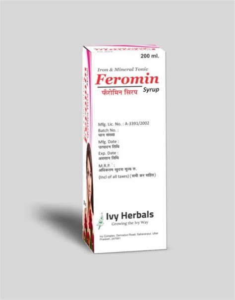 Feromin Syrup Manufacturer Exporter Supplier from Saharanpur India