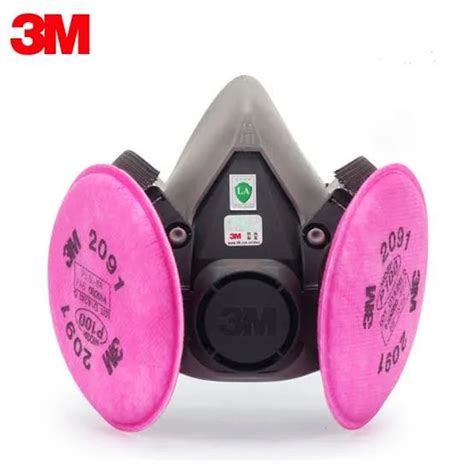 Buy 3M 6200 Respirator Mask With 2091 P100 Filters – Oralkart