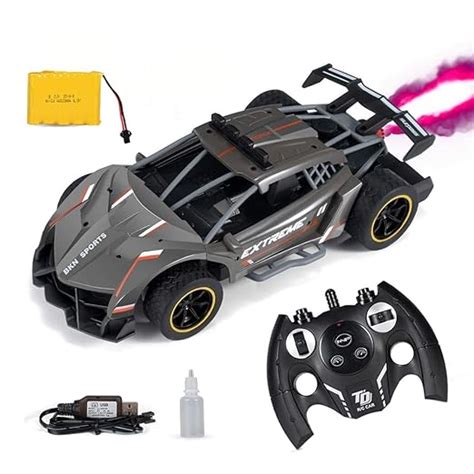 KHILONA WALA Spray Runner RC car 1/12 Scale RC Car Toys 2.4 GHz Spray ...