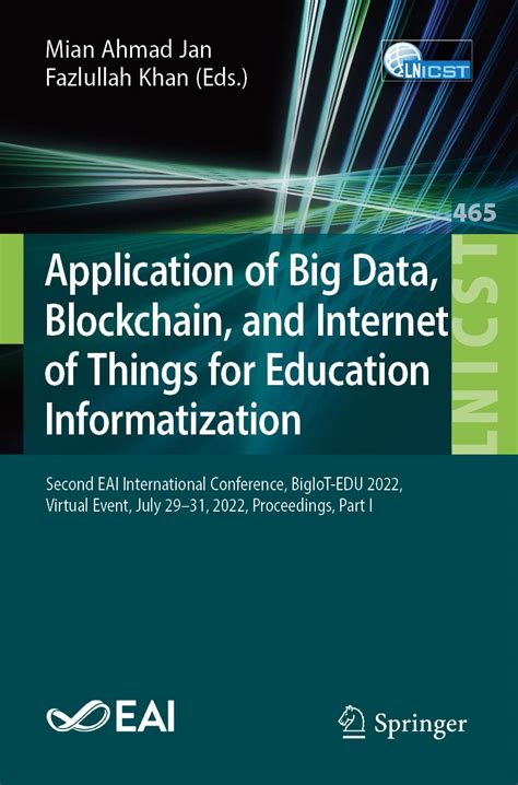 Buy Application of Big Data, Blockchain, and Internet of Things for ...