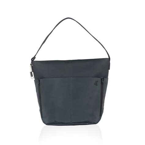 Plug Blue Large Hobo Bags