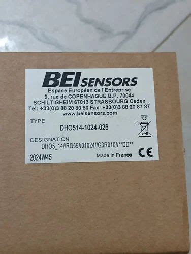 Incremental Encoders - DHO514-1024-026 BEI INCREMENTAL ENCODERS ...