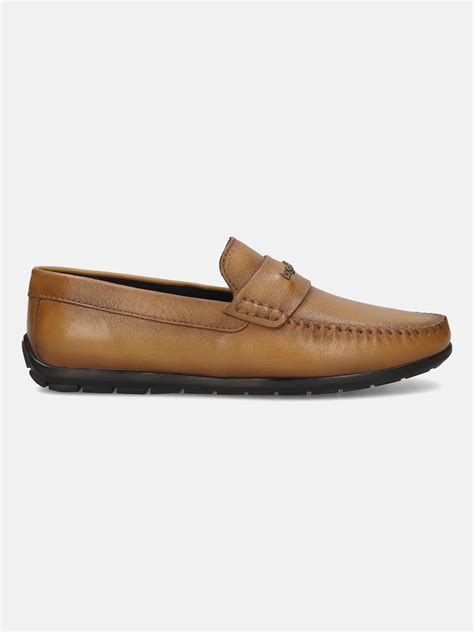 bugatti Linex yellow Premium Leather Comfort Slip-Ons Casual