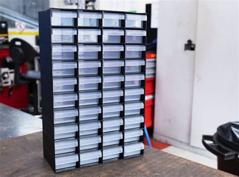 RS PRO | RS PRO Drawer Unit 40, Plastic, 420 mm x 270mm x 130 mm, Black ...