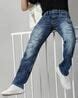 Buy Navy Blue Jeans for Men by VUDU Online | Ajio.com