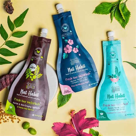 Hair Care-Nat Habit - 100% Natural & Fresh Made, Ayurvedic.